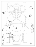 Electrical Diagram and Parts List for WE261 2011-05 - 96024000102 Weed Eater Lawn Tractor